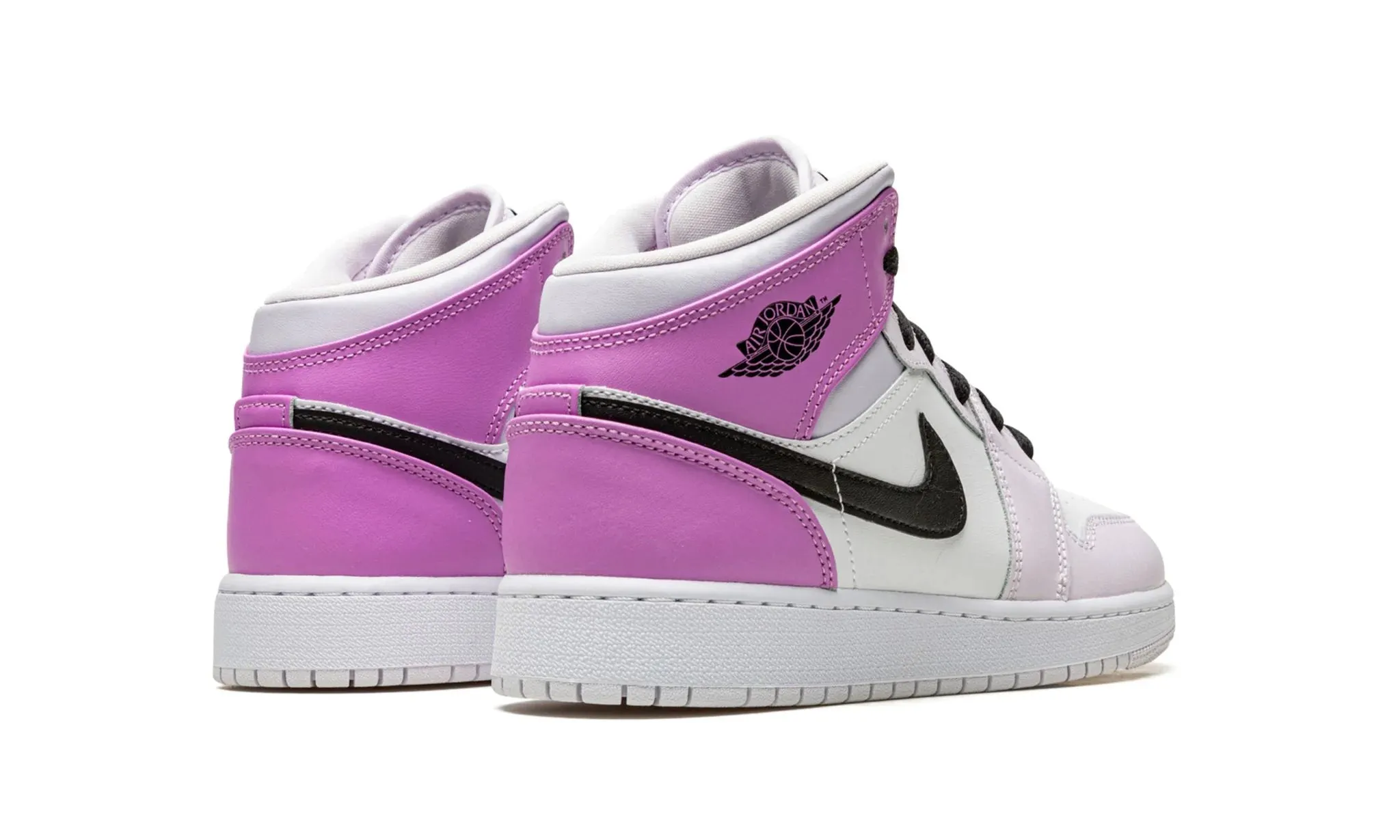 Air Jordan 1 Mid GS 'Barely Grape' Relaxed Walk