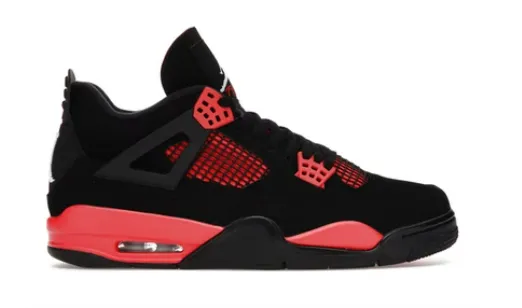 Jordan 4 Retro Red Thunder Light   weight   design