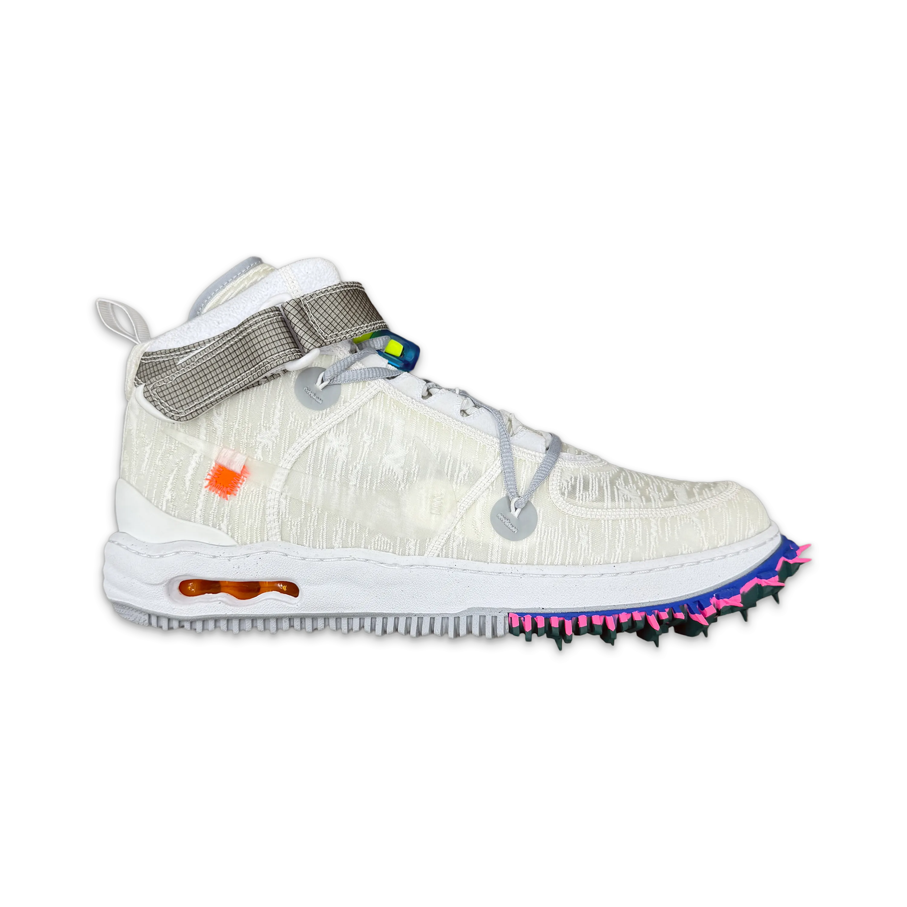 Air Force 1 Mid Off White ??White" Coach Step Street Ready
