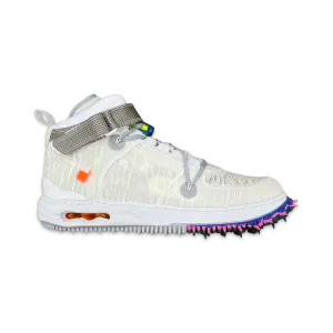Air Force 1 Mid Off White ??White" Everyday Use Pull Tab