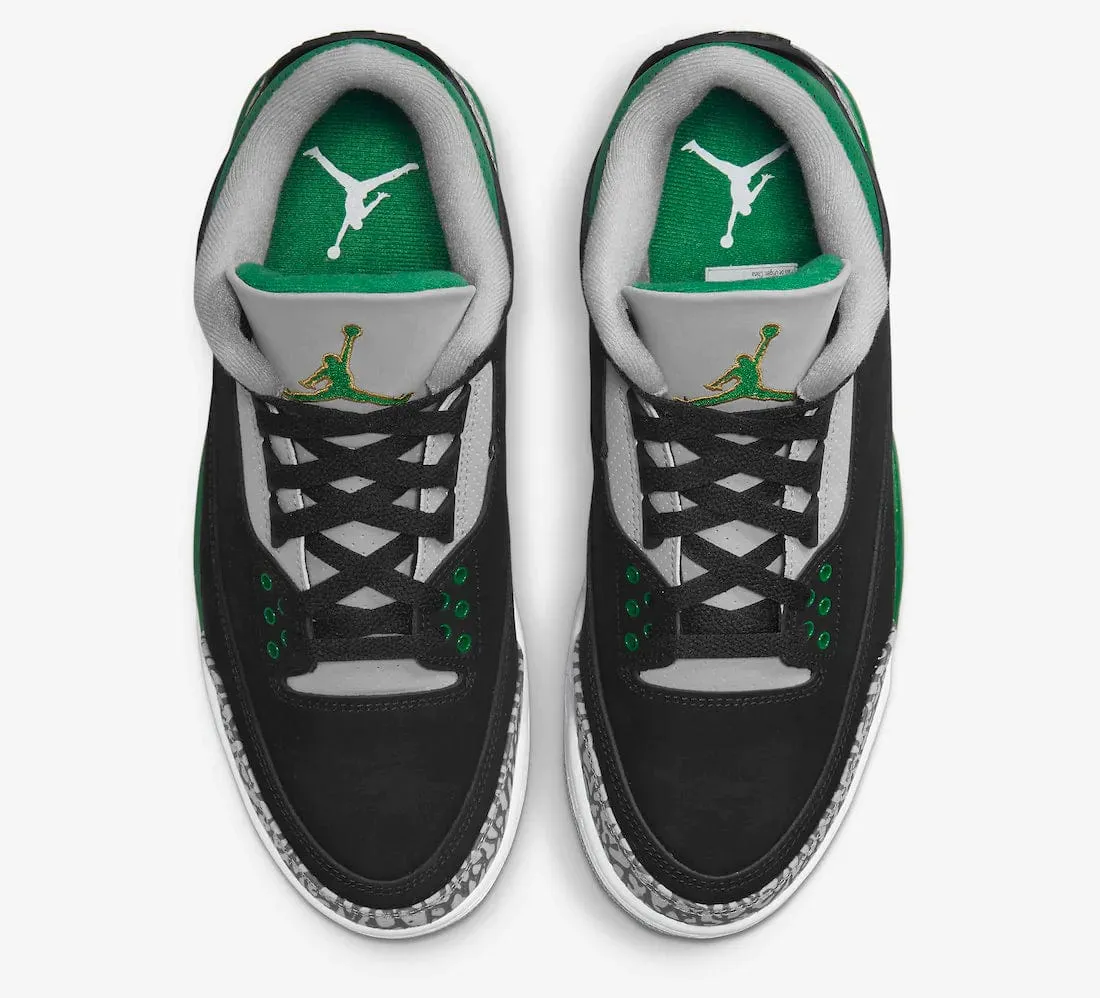 Pure Flex Jordan 3 Retro Pine Green
