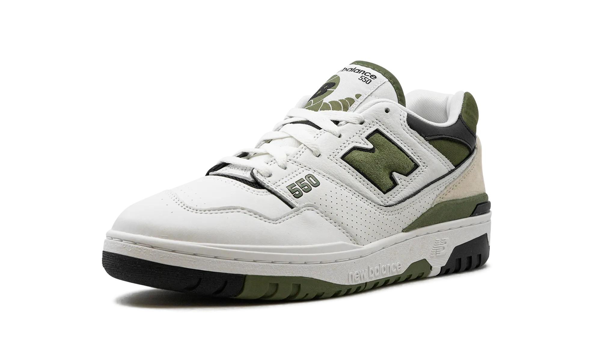550 "White / Dark Olivine" Easy   wear