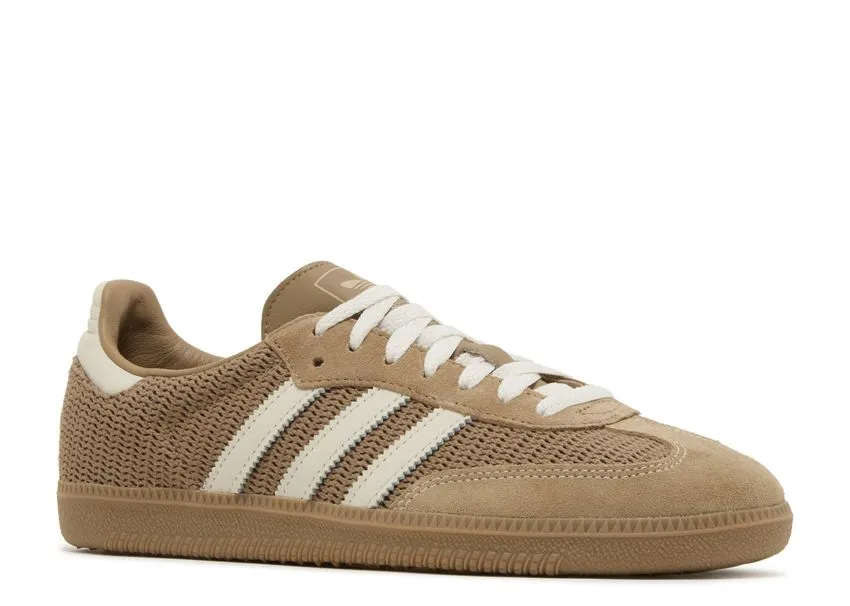 Velcro Strap Adidas Samba OG Cardboard