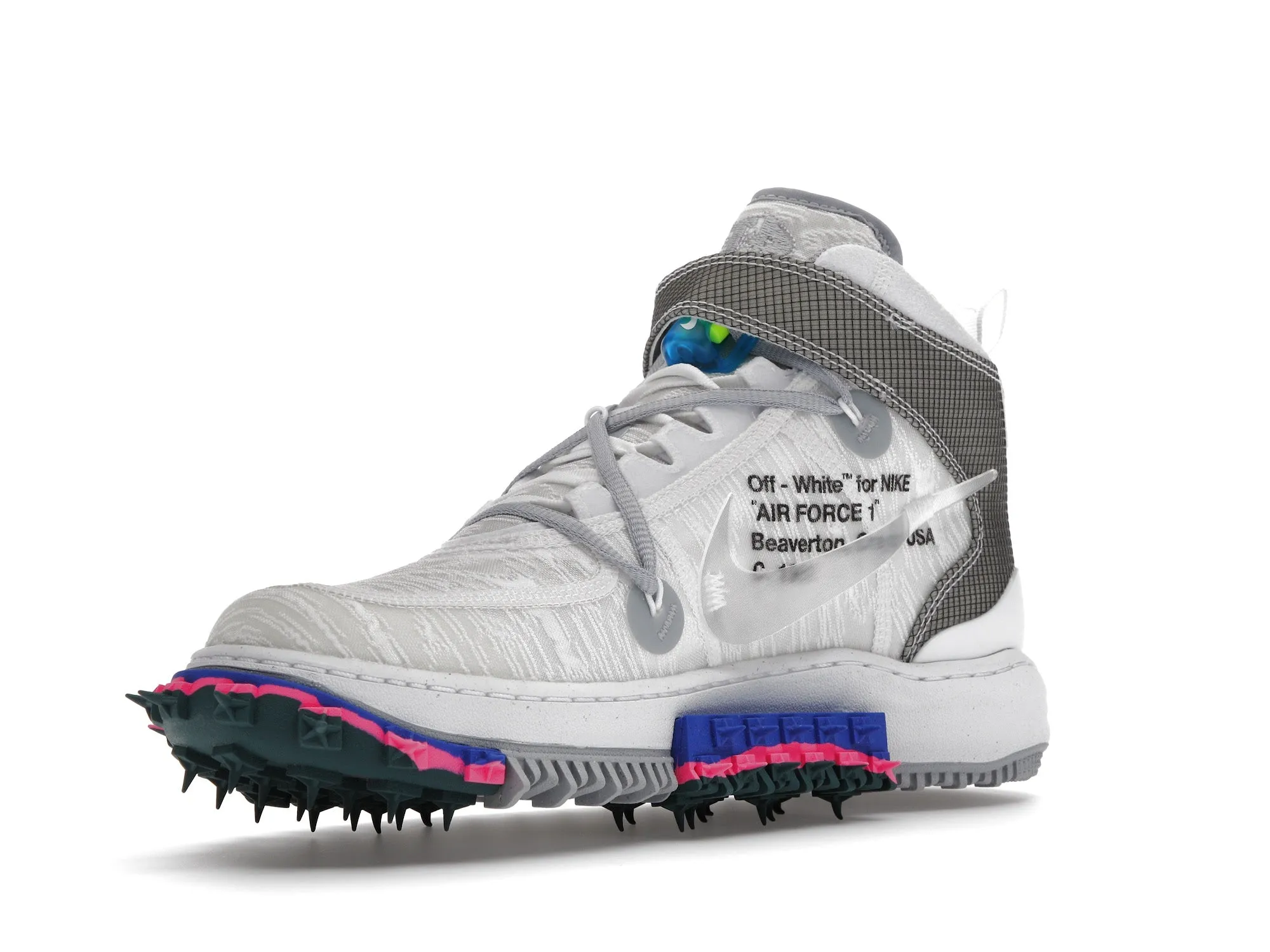 Nike Air Force 1 Mid Off-White White Comfort Walk