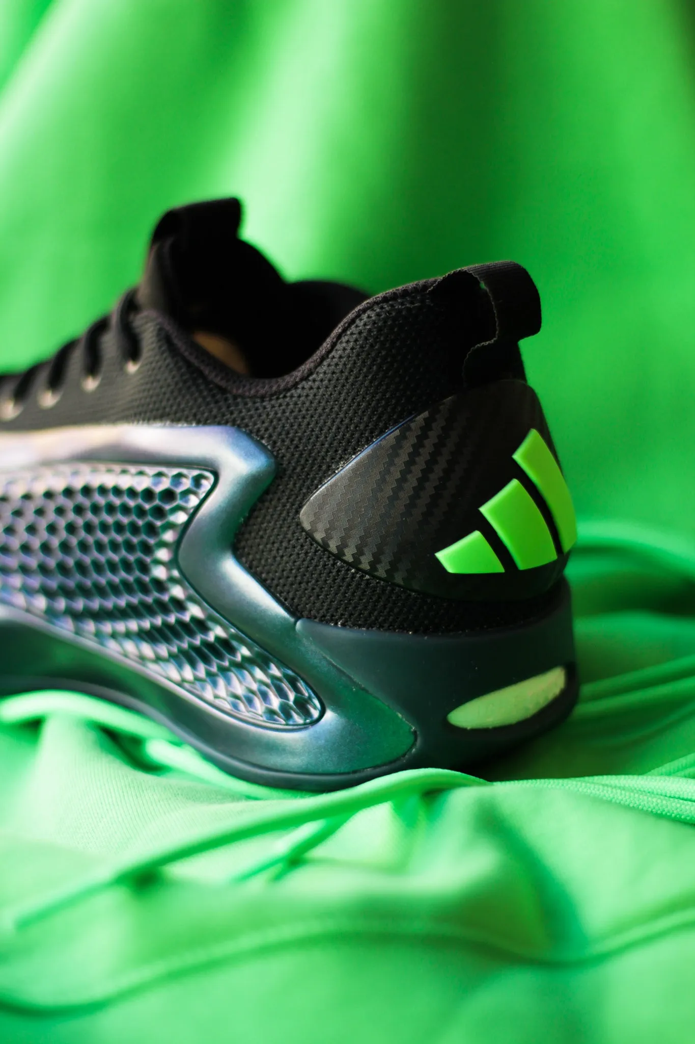 Memory Foam Field-Ready ADIDAS AE 1 LOW "ARCTIC NIGHT/CORE BLACK/SCREAMING GREEN"
