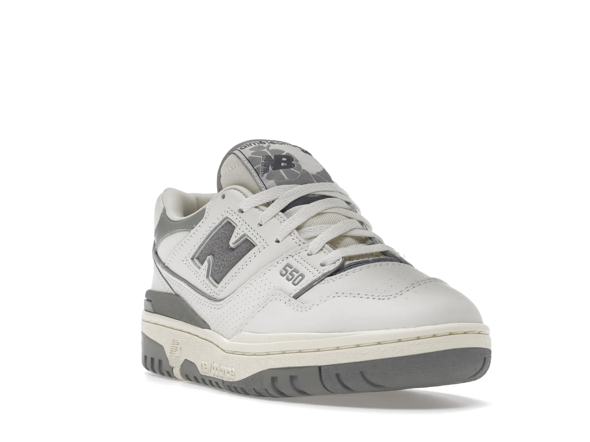 New Balance 550 Aime Leon Dore White Grey Marathon Fit