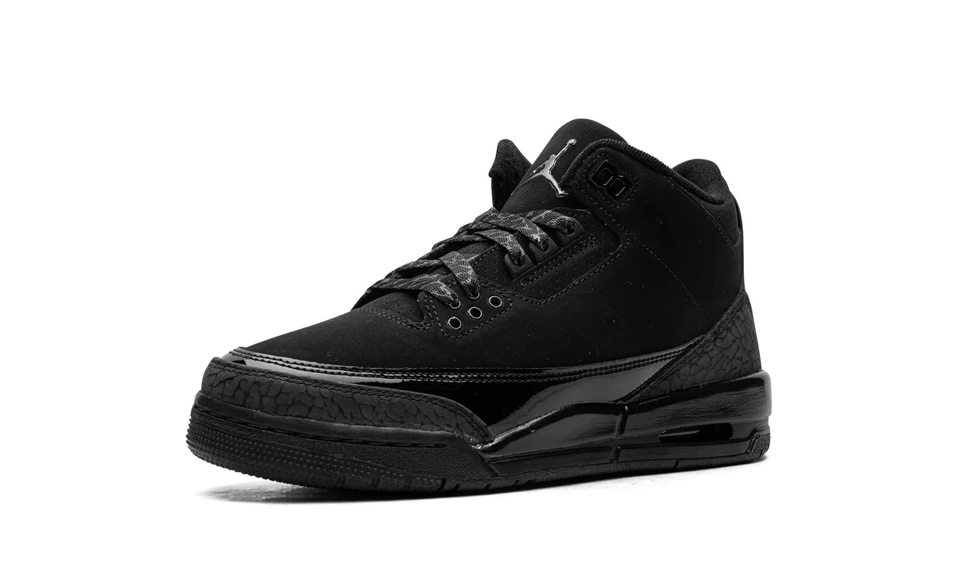 Air Jordan 3 GS "Black Cat" Simple Fit Every Foot