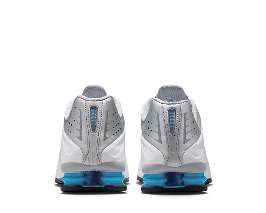 Nike Shox R4 "Blue Lagoon" Trail Ready Ankle - collar