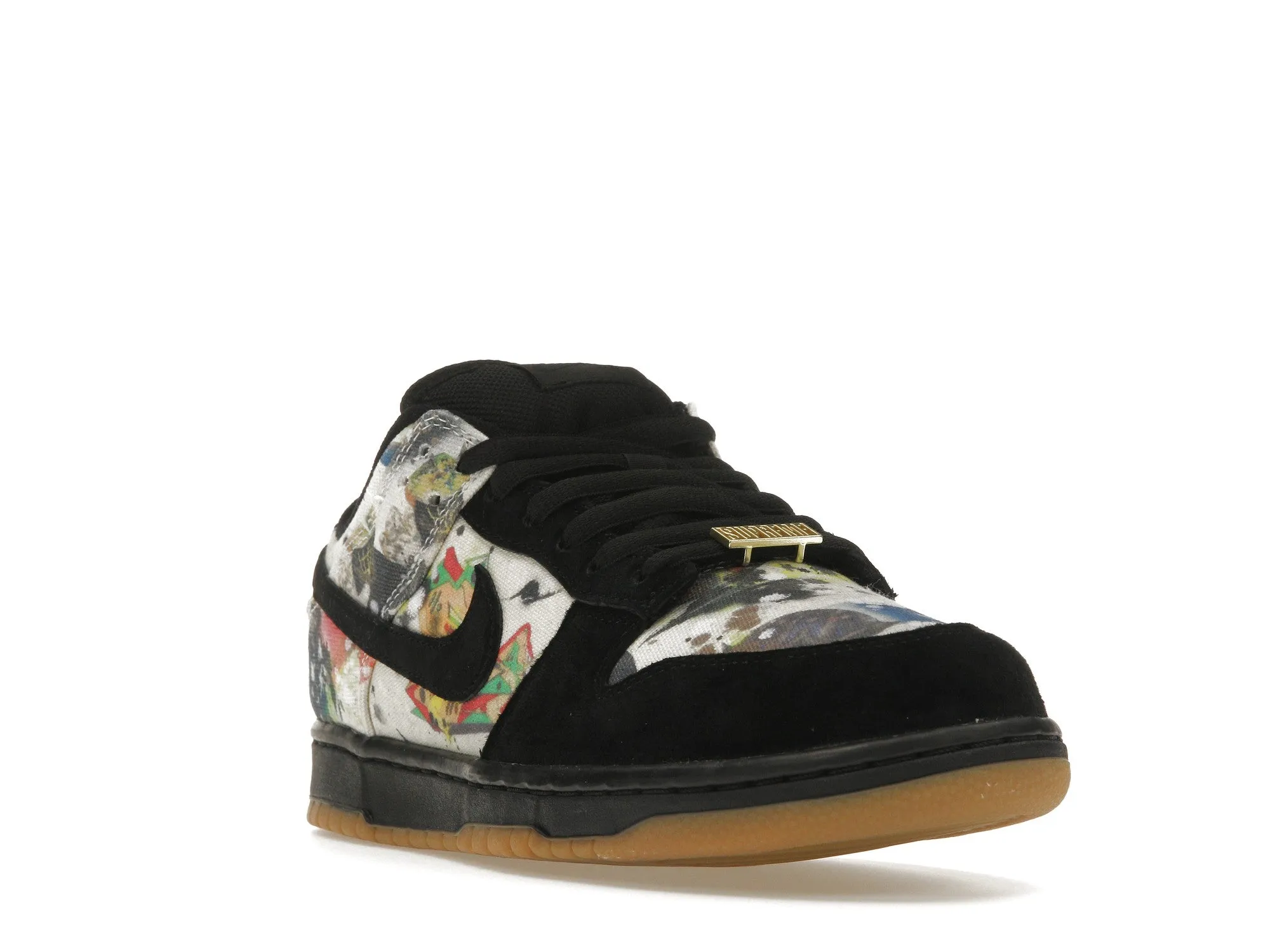 Nike SB Dunk Low Supreme Rammellzee Comfort Zone Foot Control