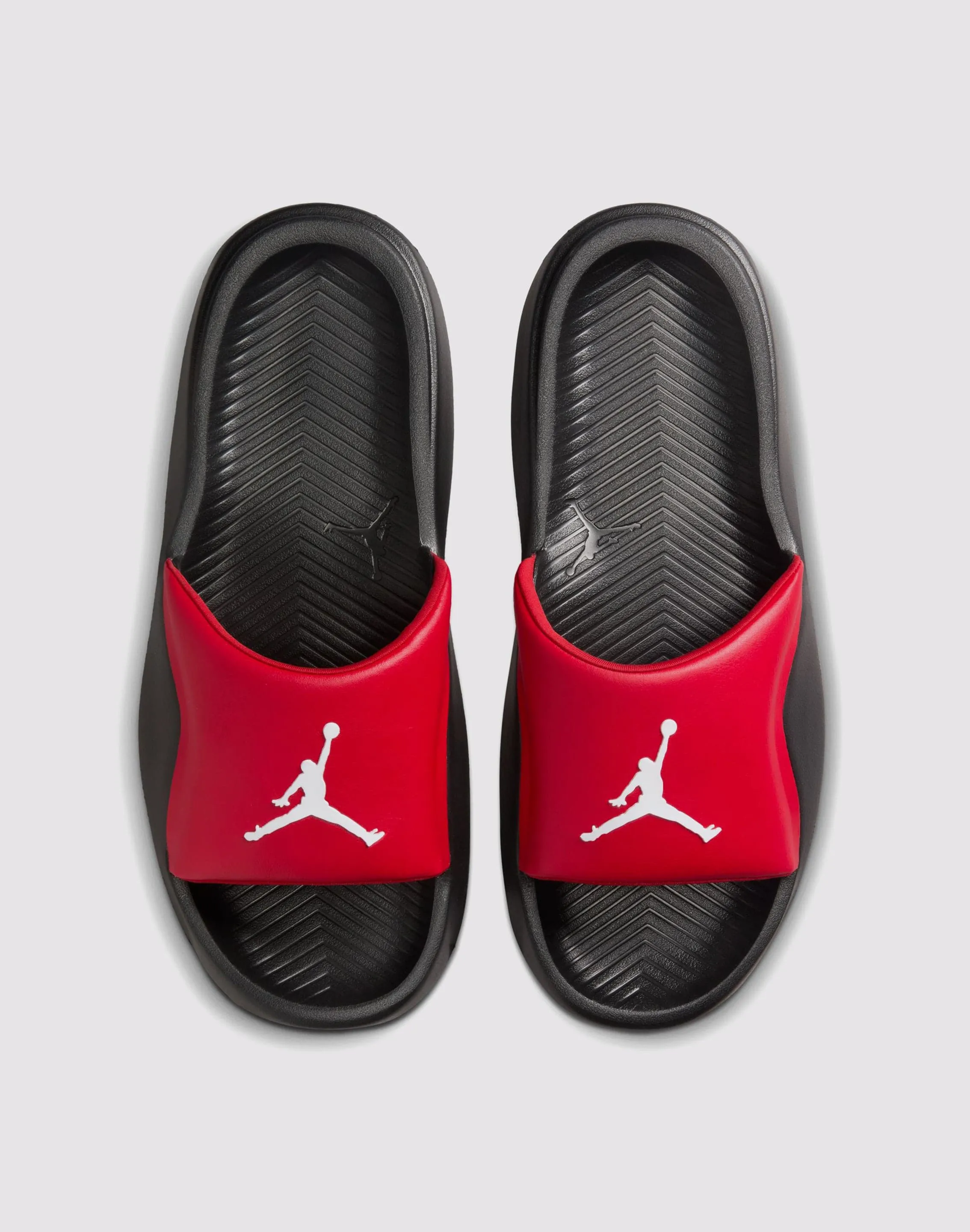 Comfortable Insole Party Mood Jordan Franchise "Varsity Red/White/Black" Slide