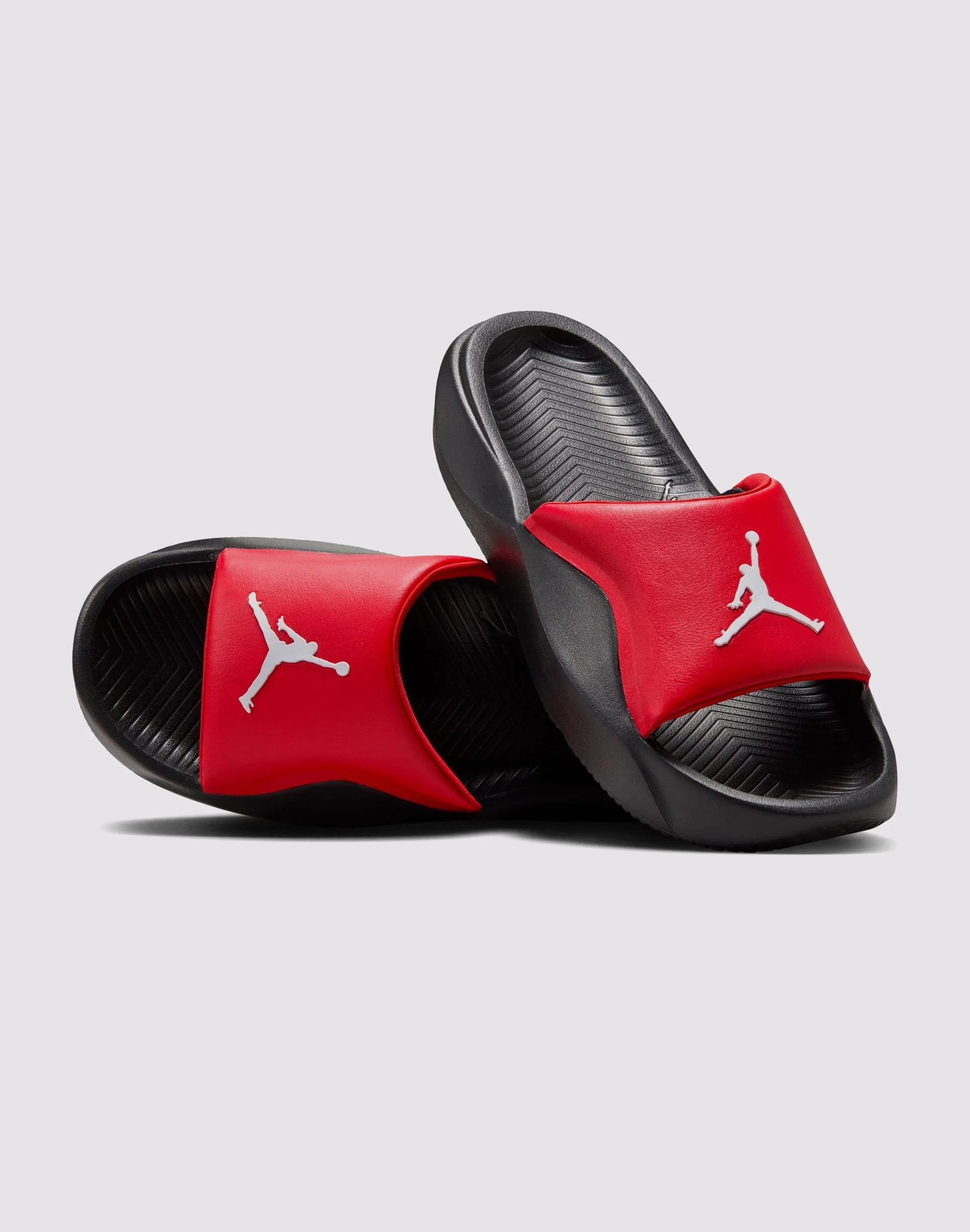 Clear Glow Jordan Franchise "Varsity Red/White/Black" Slide