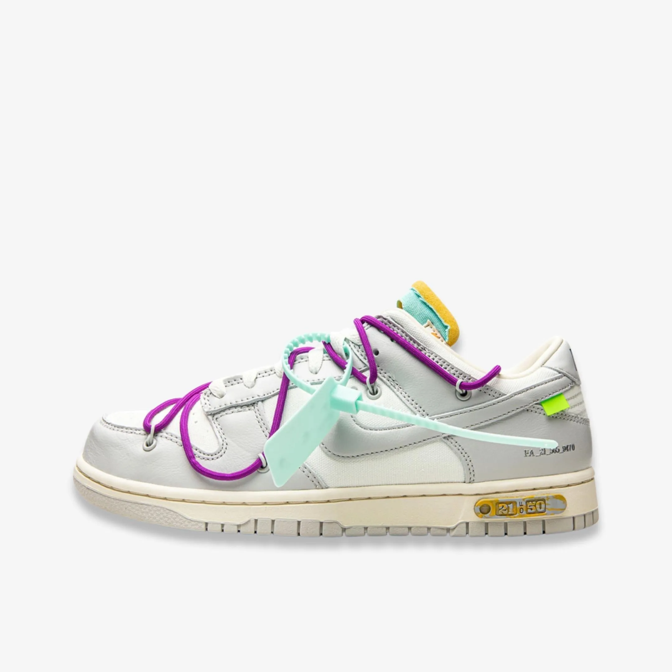 Join Step (Men's) Nike Dunk Low x Off-White 'Lot 21 of 50' (2021) DM1602-100
