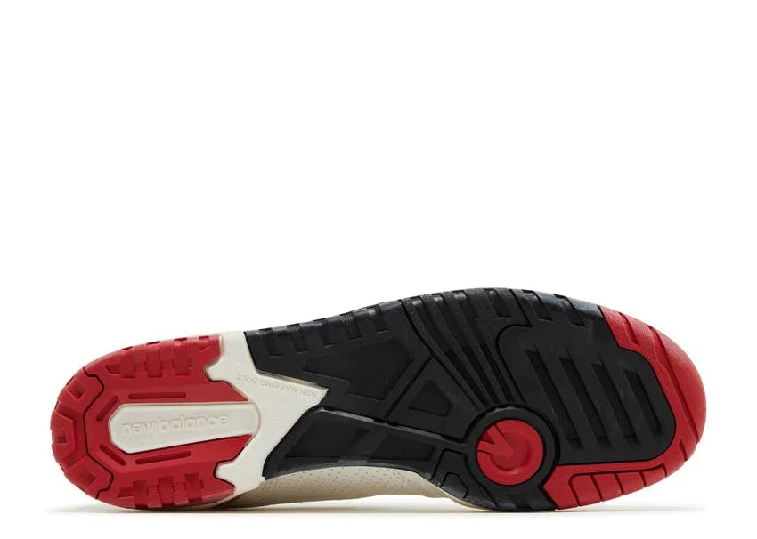 New Balance 550 Vintage Pack Team Red Cruise Walk Lake Side