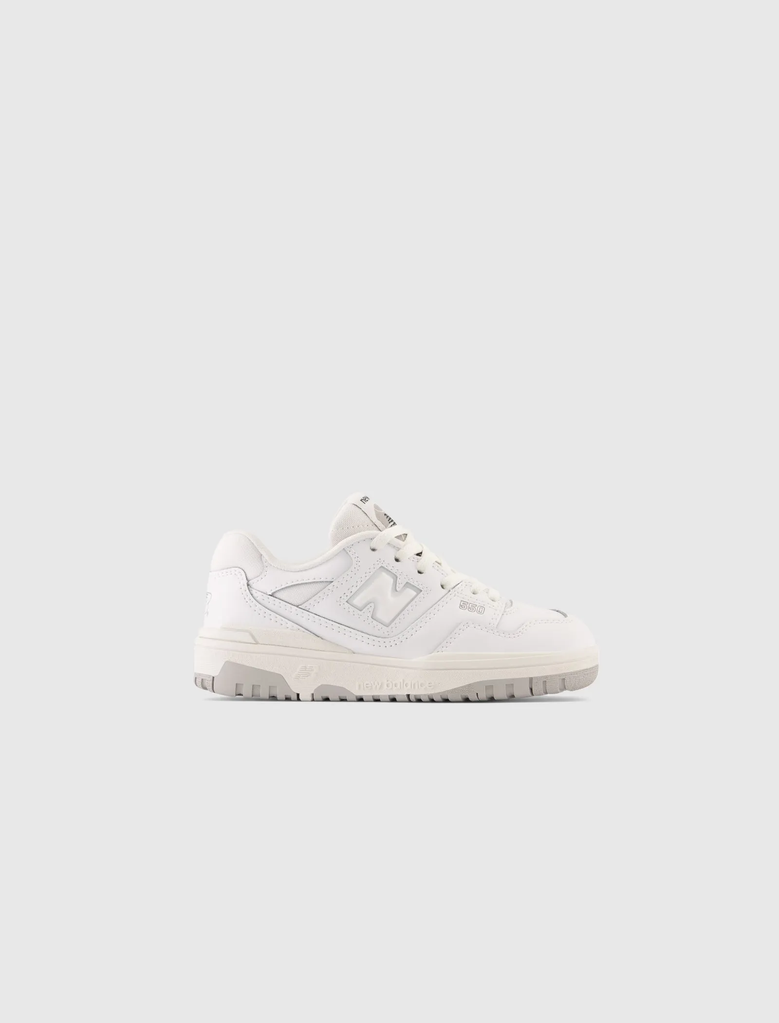 550 "WHITE/GREY" PS Clear Glow Mom Fit