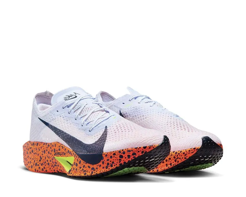 Nike ZoomX Vaporfly Next 3% "Electric Safari" jogging in park