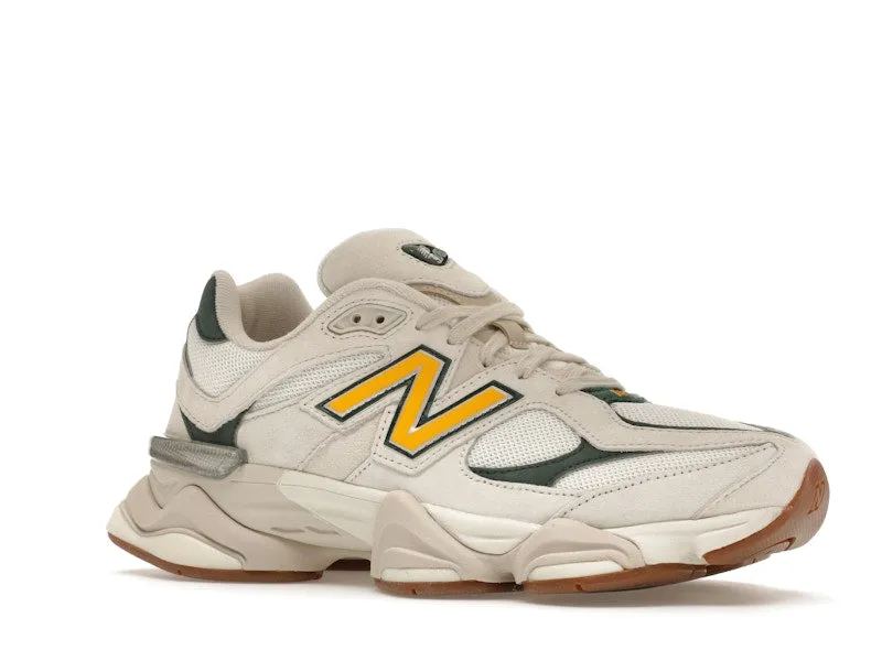 New Balance 9060 White Green Canvas