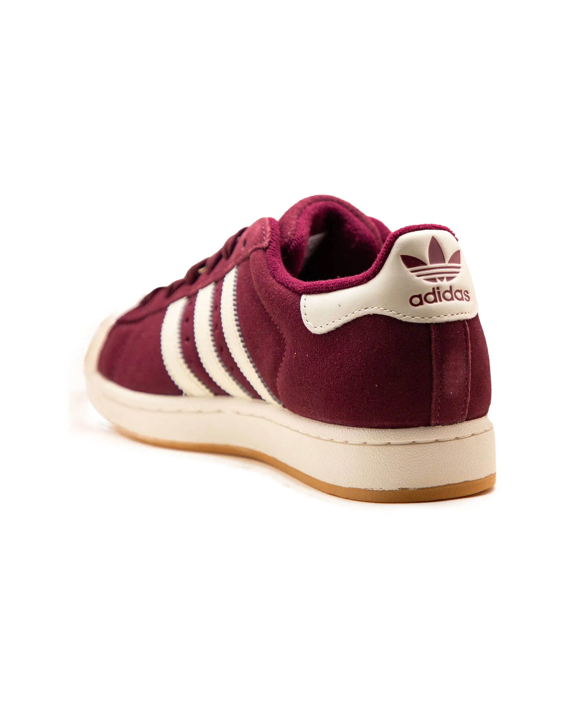 Cool Streetwear Dad Style Adidas Superstar II W Suede Bordeaux