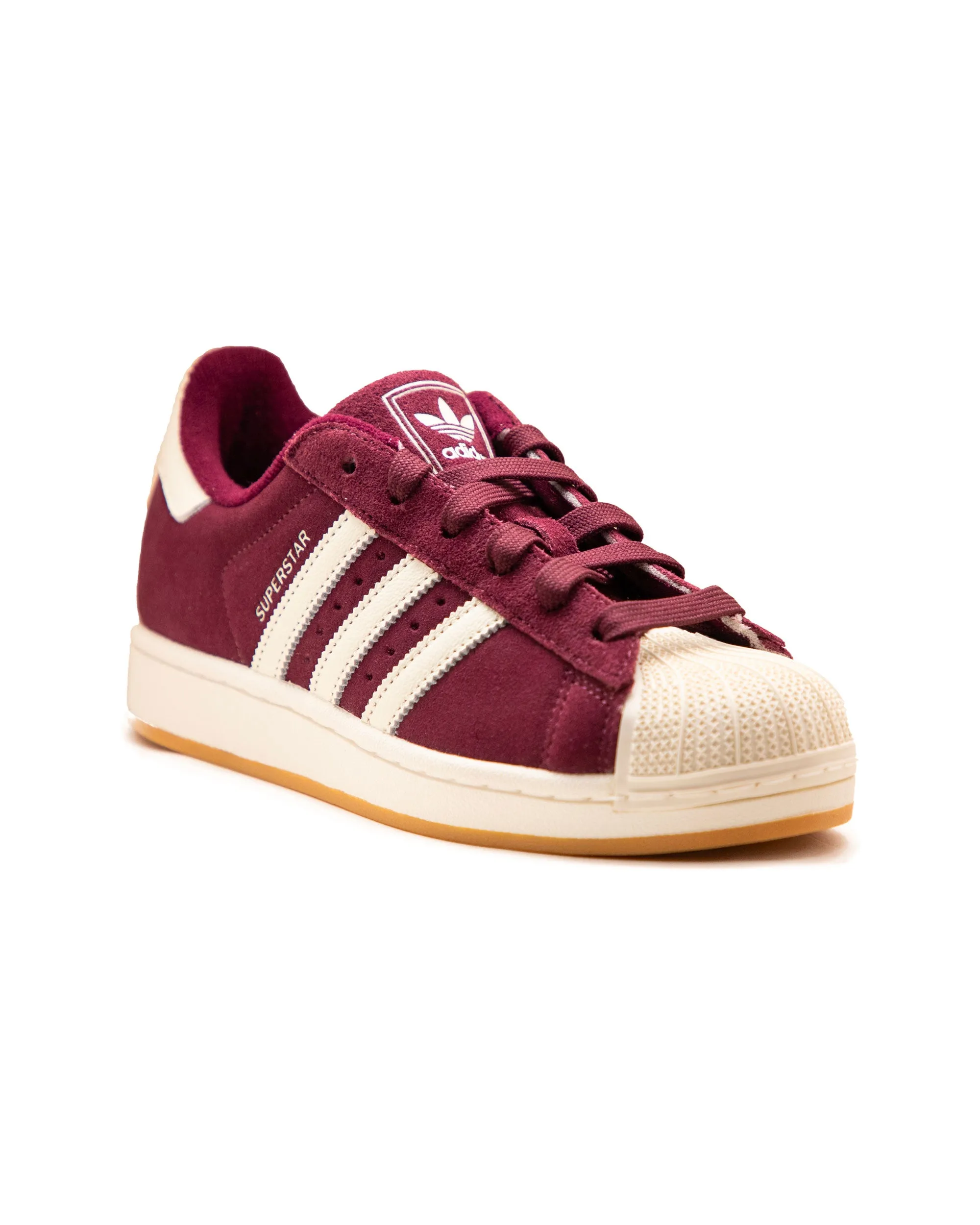 Adidas Superstar II W Suede Bordeaux City Explorer