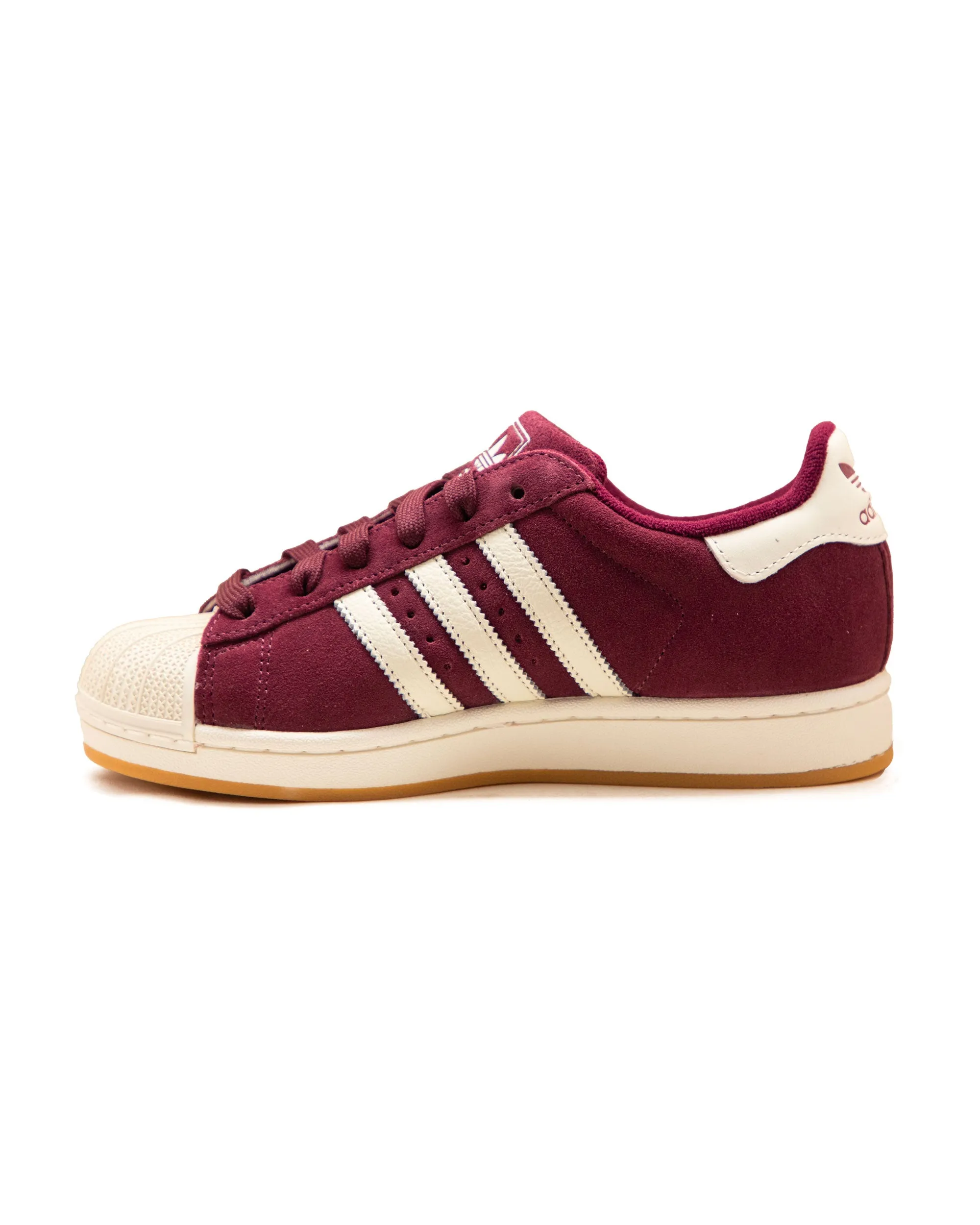 Adidas Superstar II W Suede Bordeaux On The Go