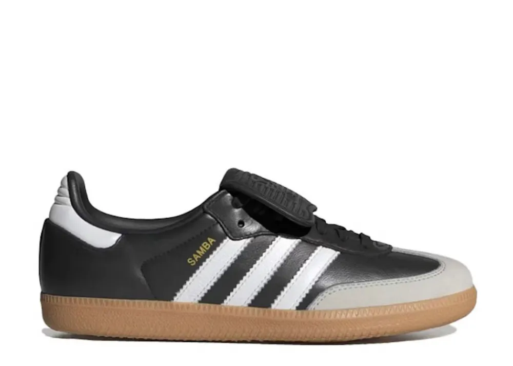 Adidas Samba LT Black White Gum High Quality Leather Indoor Comfort