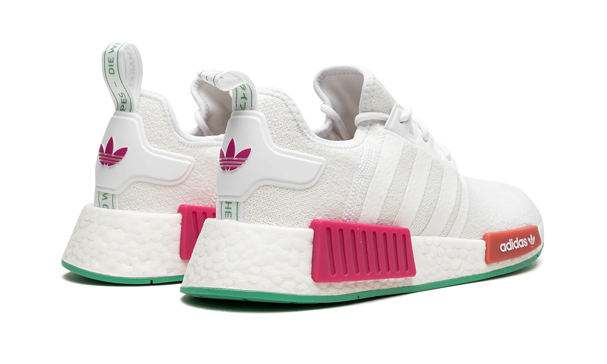 Daily Step Hardwearing NMD R1 WMNS "White Magenta Green"