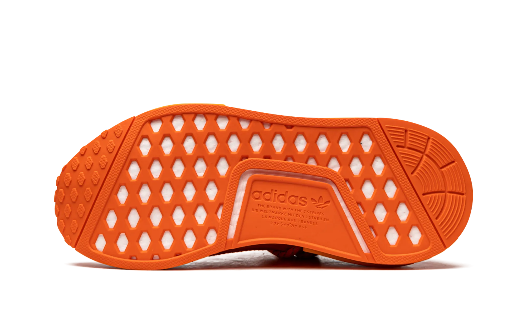 NMD Humanrace "Pharrell Williams - Orange" Cushion Base Sleek Frame