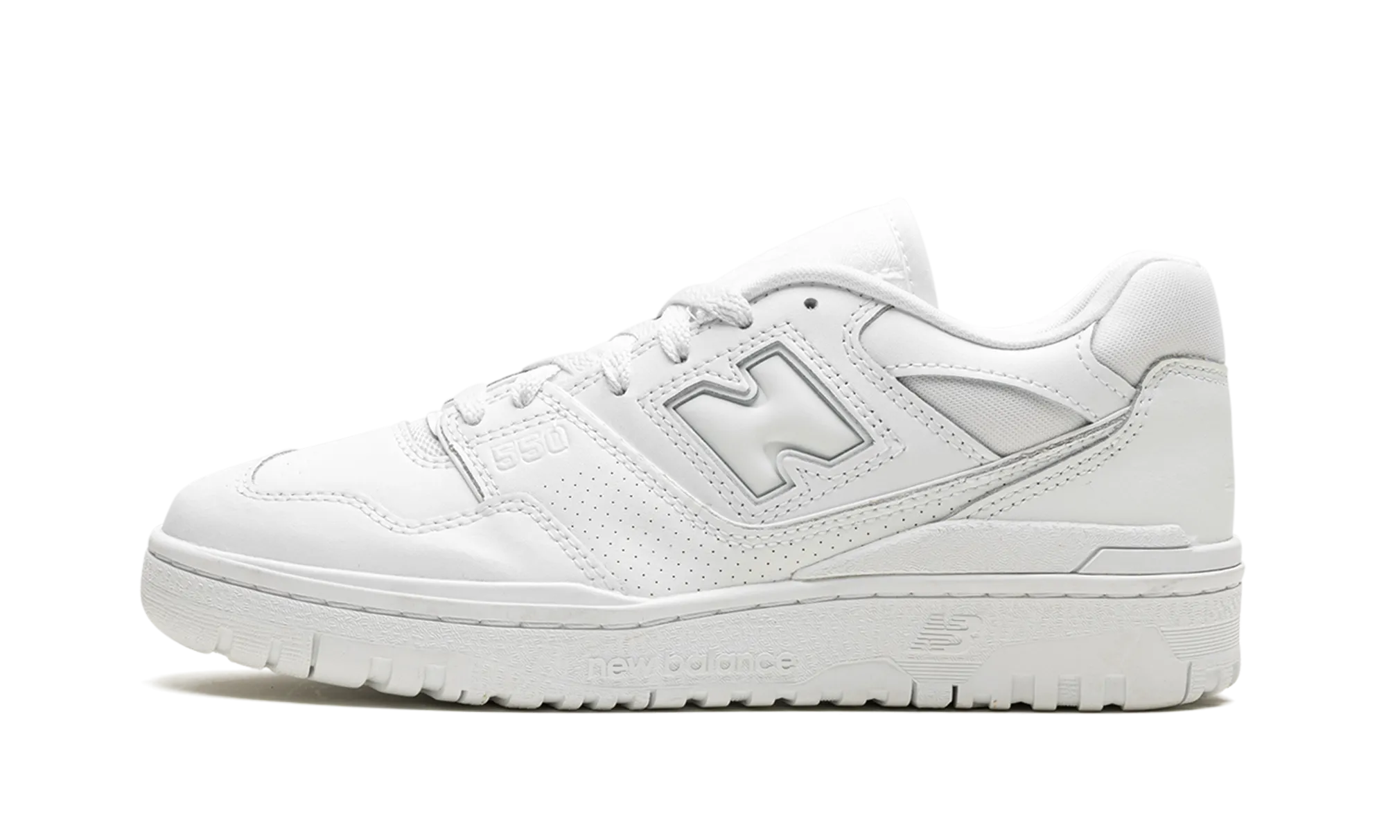 550 WMNS "Triple White" Durable Design Lightweight