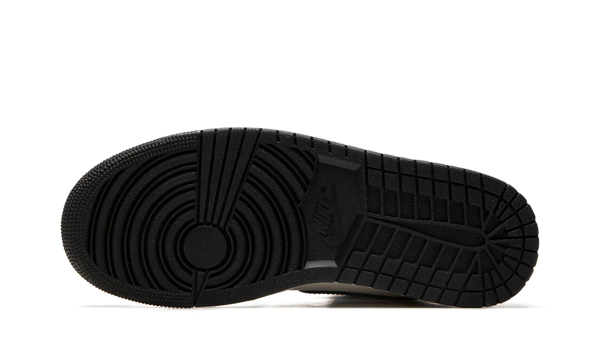 Air Jordan 1 Mid Black Gym Red Cushioned lining