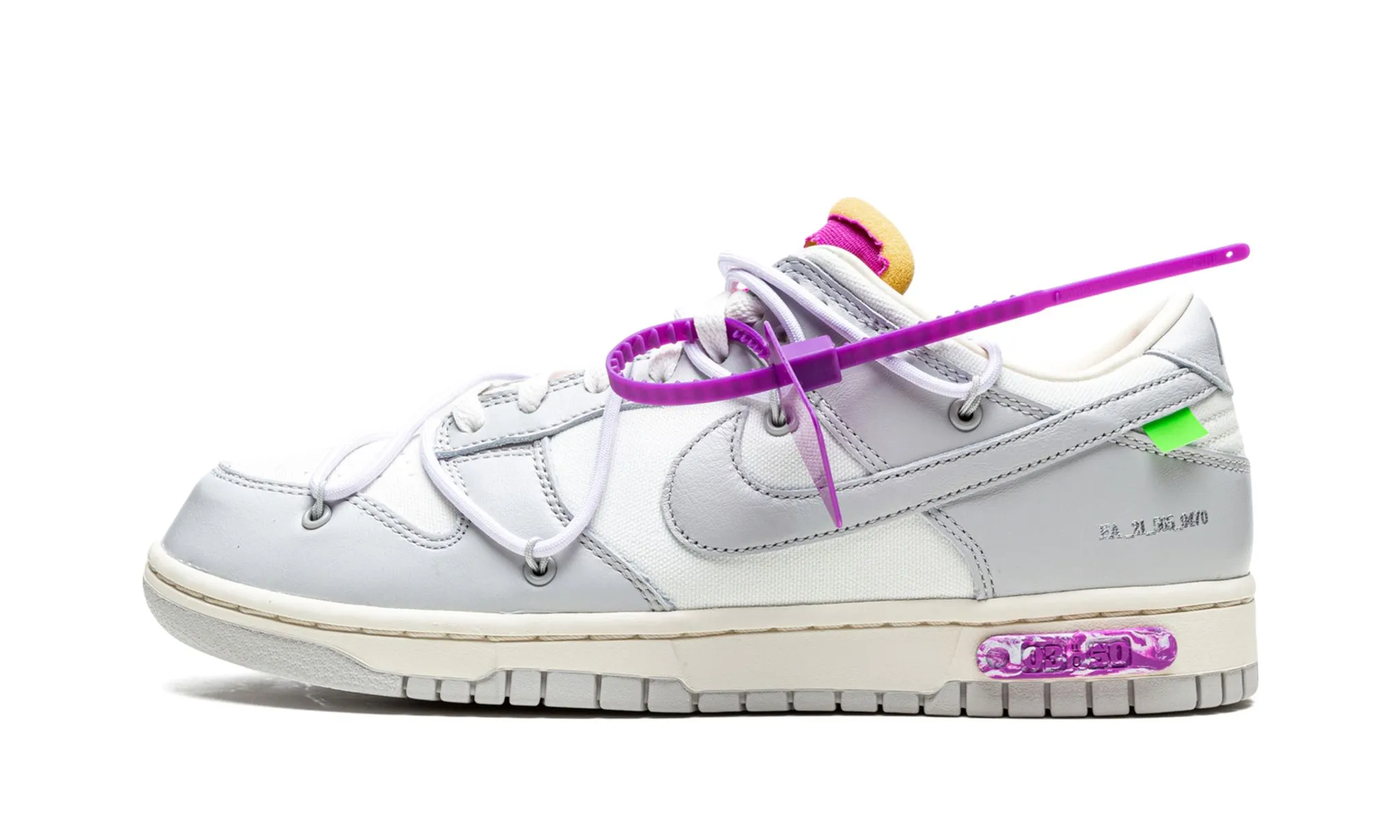 Nike X Off-White Dunk Low "Lot 3" (Worn) Smooth Step Every Journey