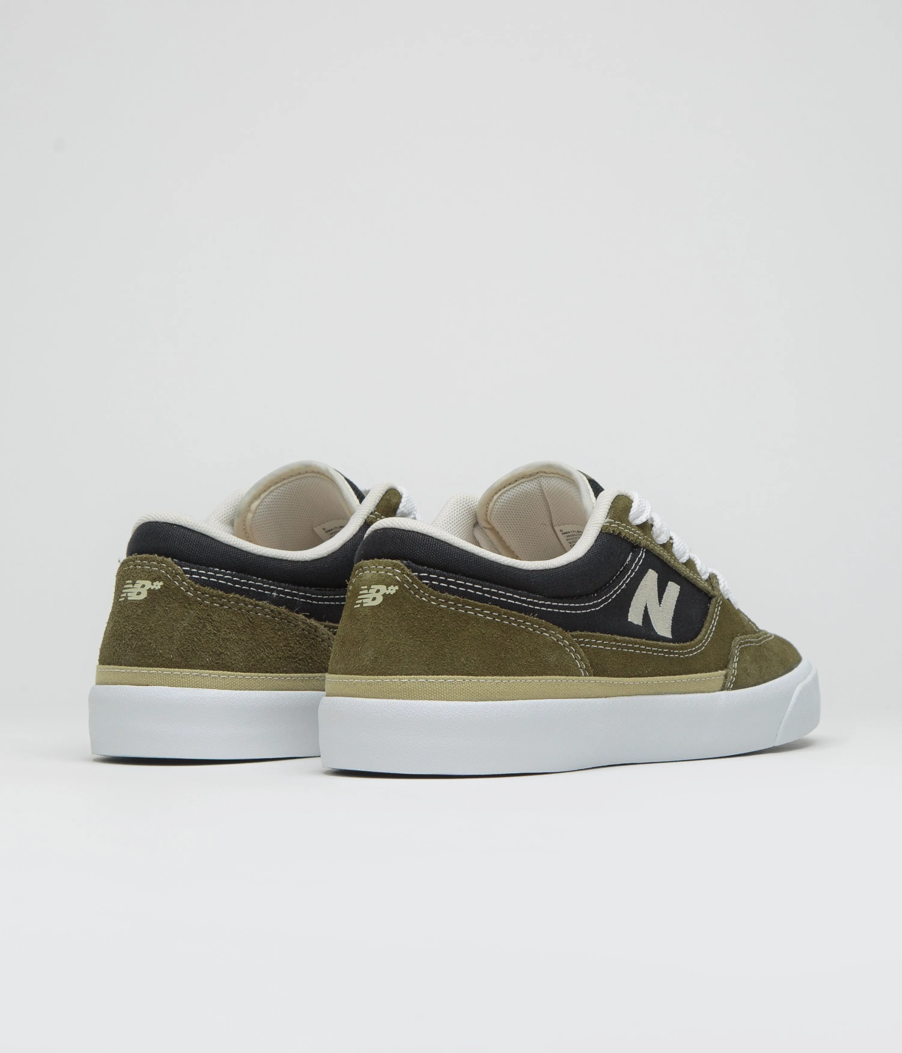 New Balance Numeric 417 Franky Villani Shoes - Woodland Pearl-Detail Secure Game Edge