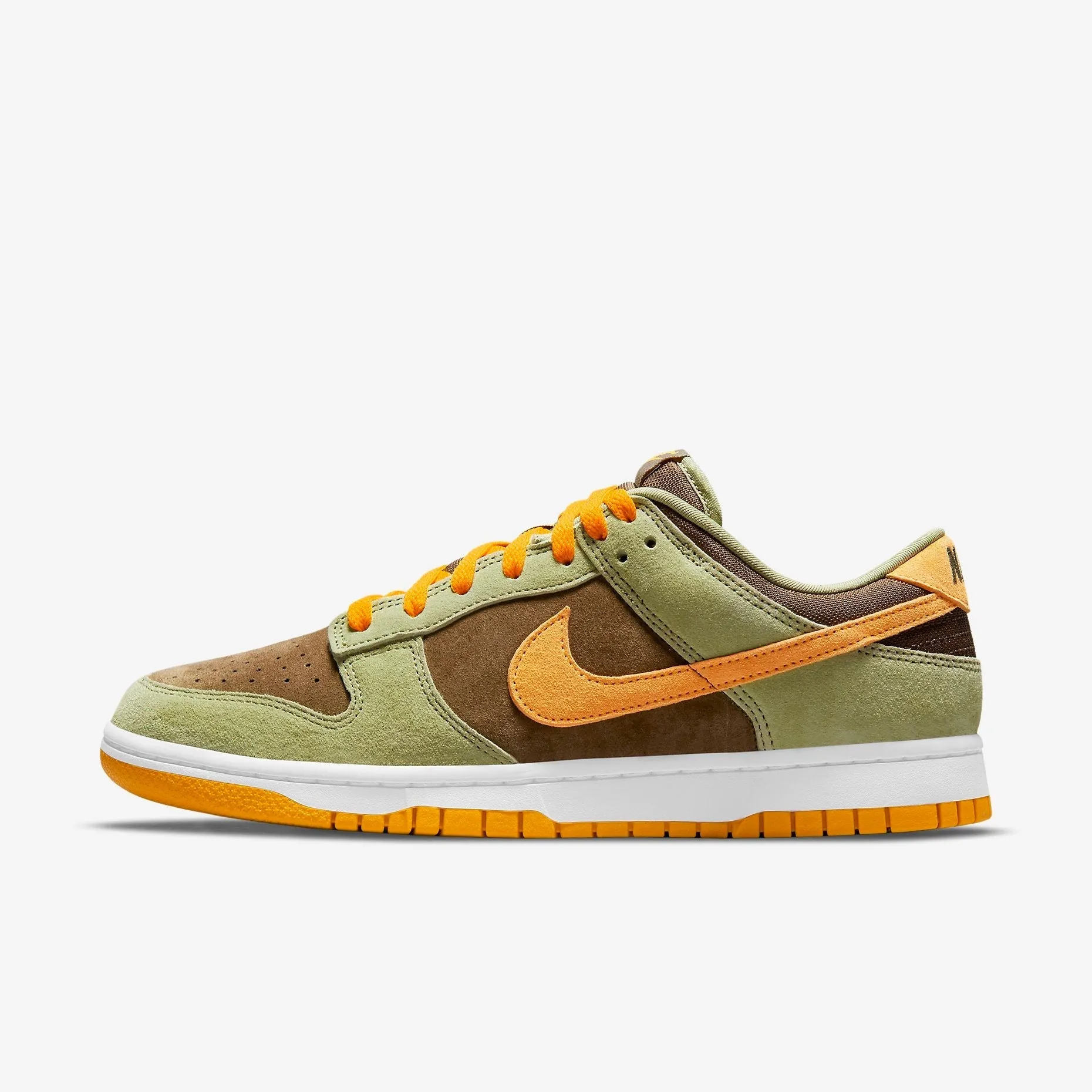 (Men's) Nike Dunk Low SE 'Dusty Olive' (2021) DH5360-300 Ice Hike Blue Sky