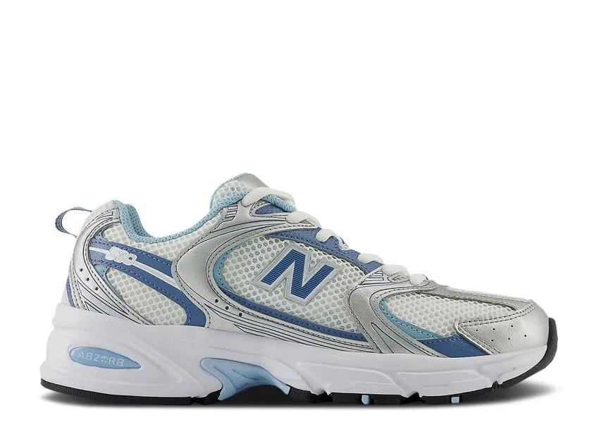 New Balance 530 Silver Metallic Heron Blue Quick Move