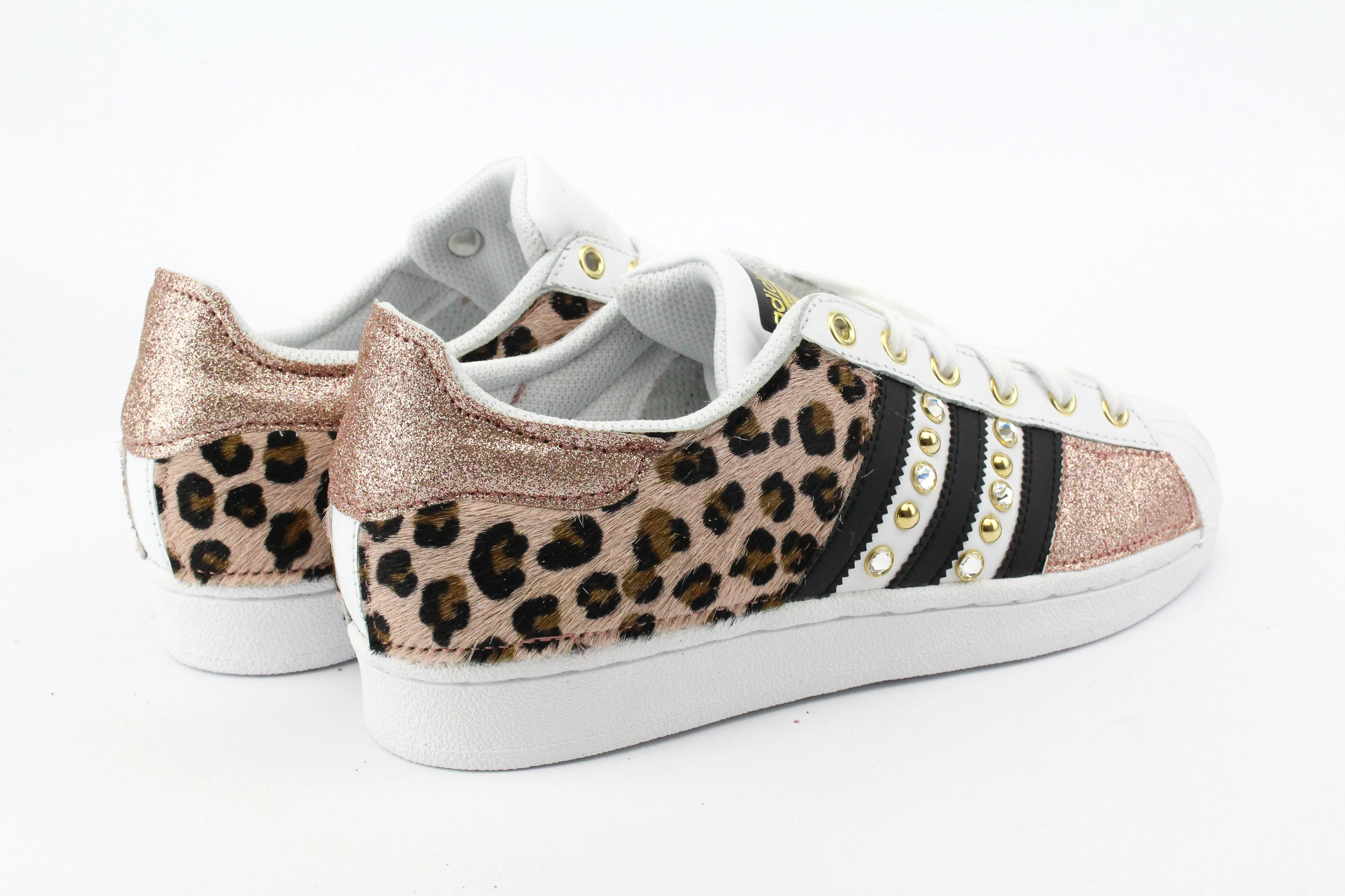 Adidas Superstar Maculate Glitter Pink & Borchie Hike Club