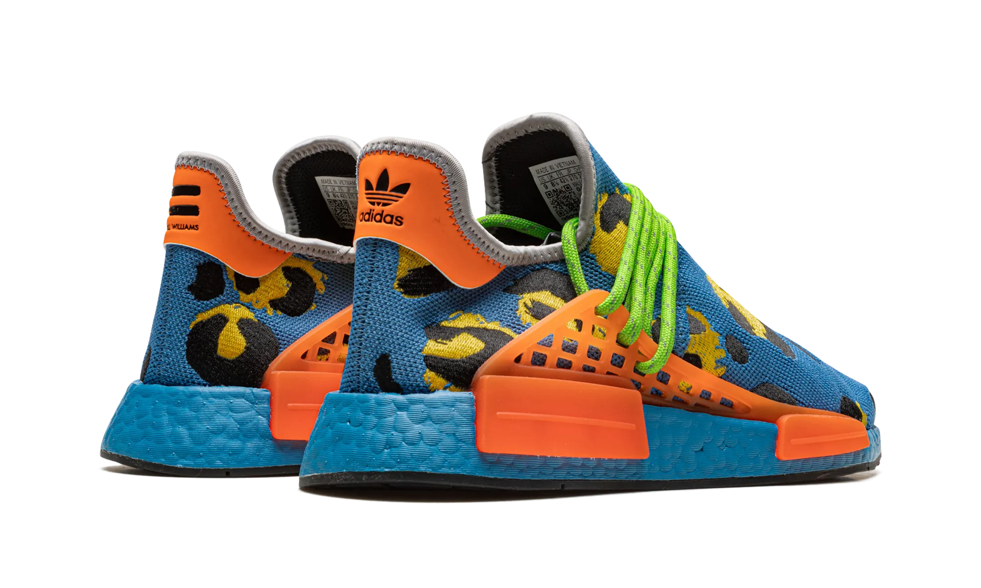 hook and loop closure HU NMD "Animal Print Blue"
