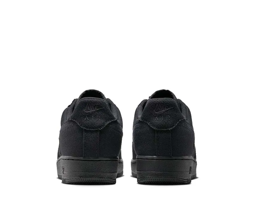 Nike Air Force 1 Low Canvas "Black" All-Purpose Footwear
