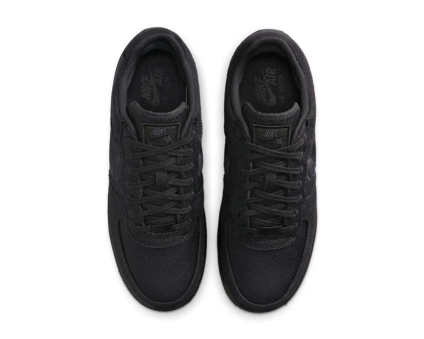 Korean Mood Nike Air Force 1 Low Canvas "Black"