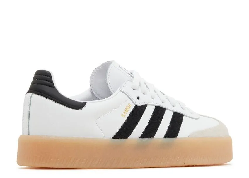 Adidas Sambae White Black Gum Autumn Style