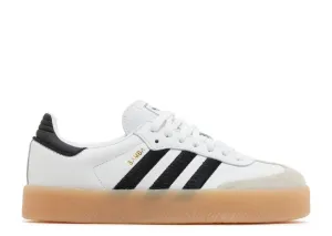 EcoFriendly Adidas Sambae White Black Gum