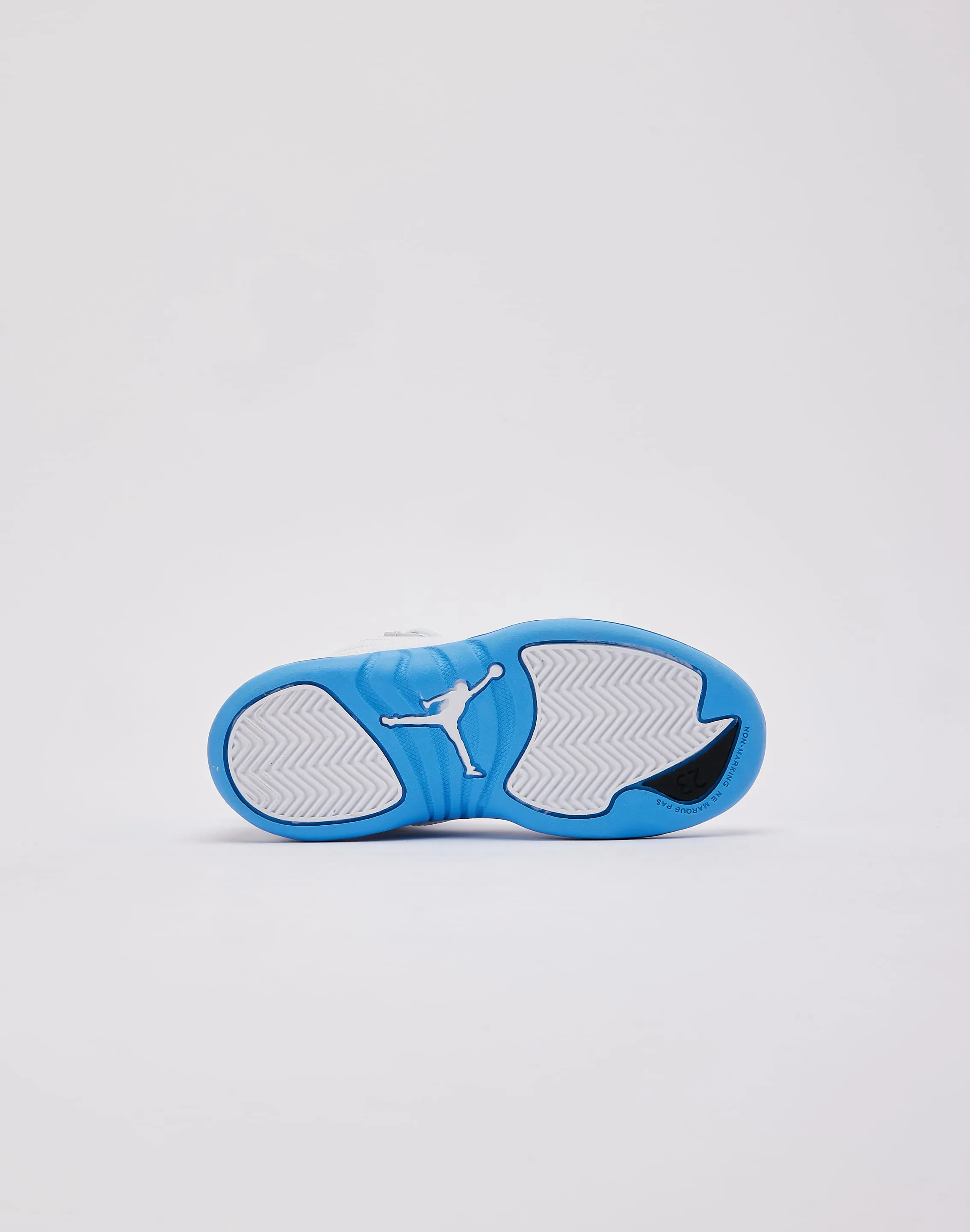 Jordan Air Jordan 12 Retro 'White and University Blue' Pre-School Lace Up senior care