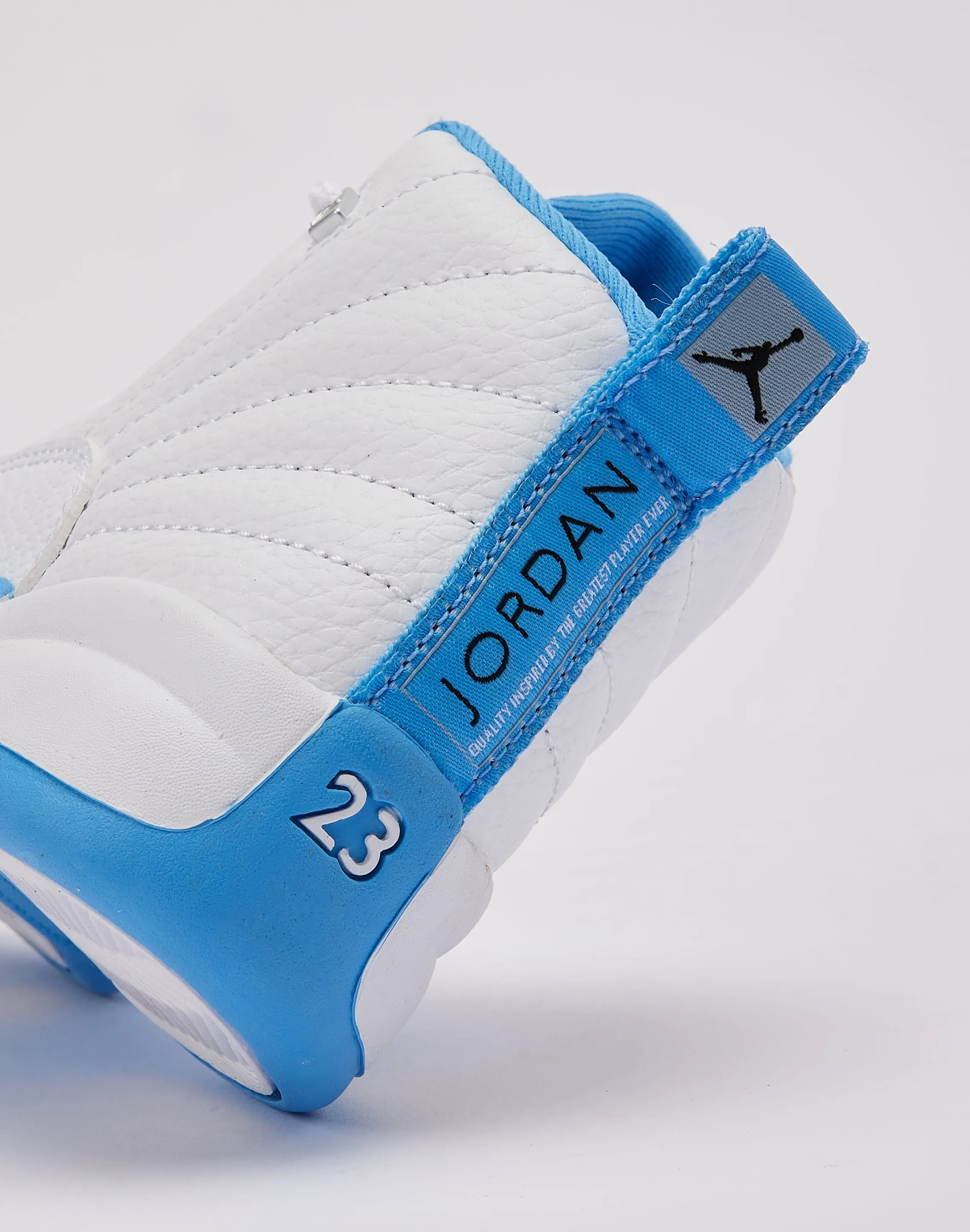 Jordan Air Jordan 12 Retro 'White and University Blue' Pre-School senior care Play Hard