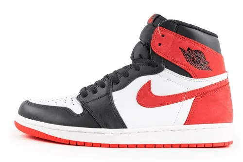 Airport Walk nike Air Jordan 1 Retro High Track Red