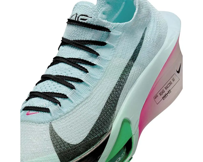 Nike Air Zoom Alphafly Next 3% "Glacier Blue" cool - down shoes biomechanical shoes