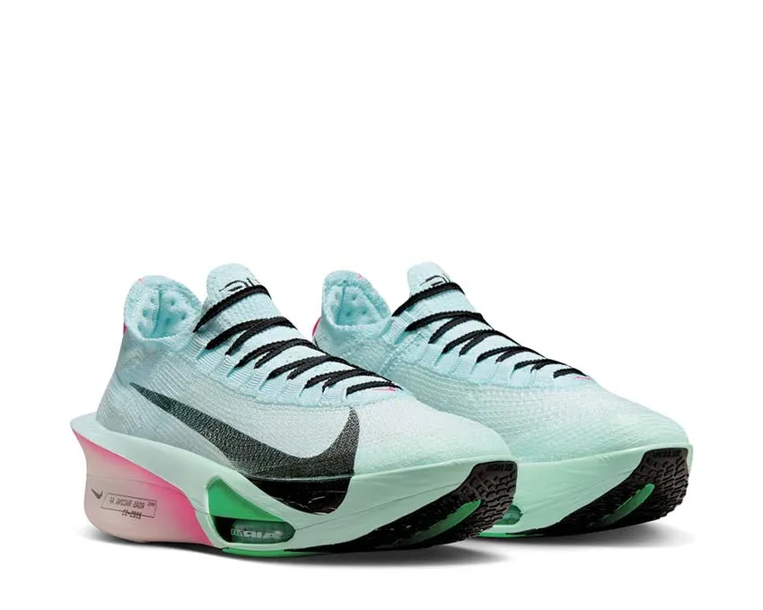 professional running footwear Nike Air Zoom Alphafly Next 3% "Glacier Blue"