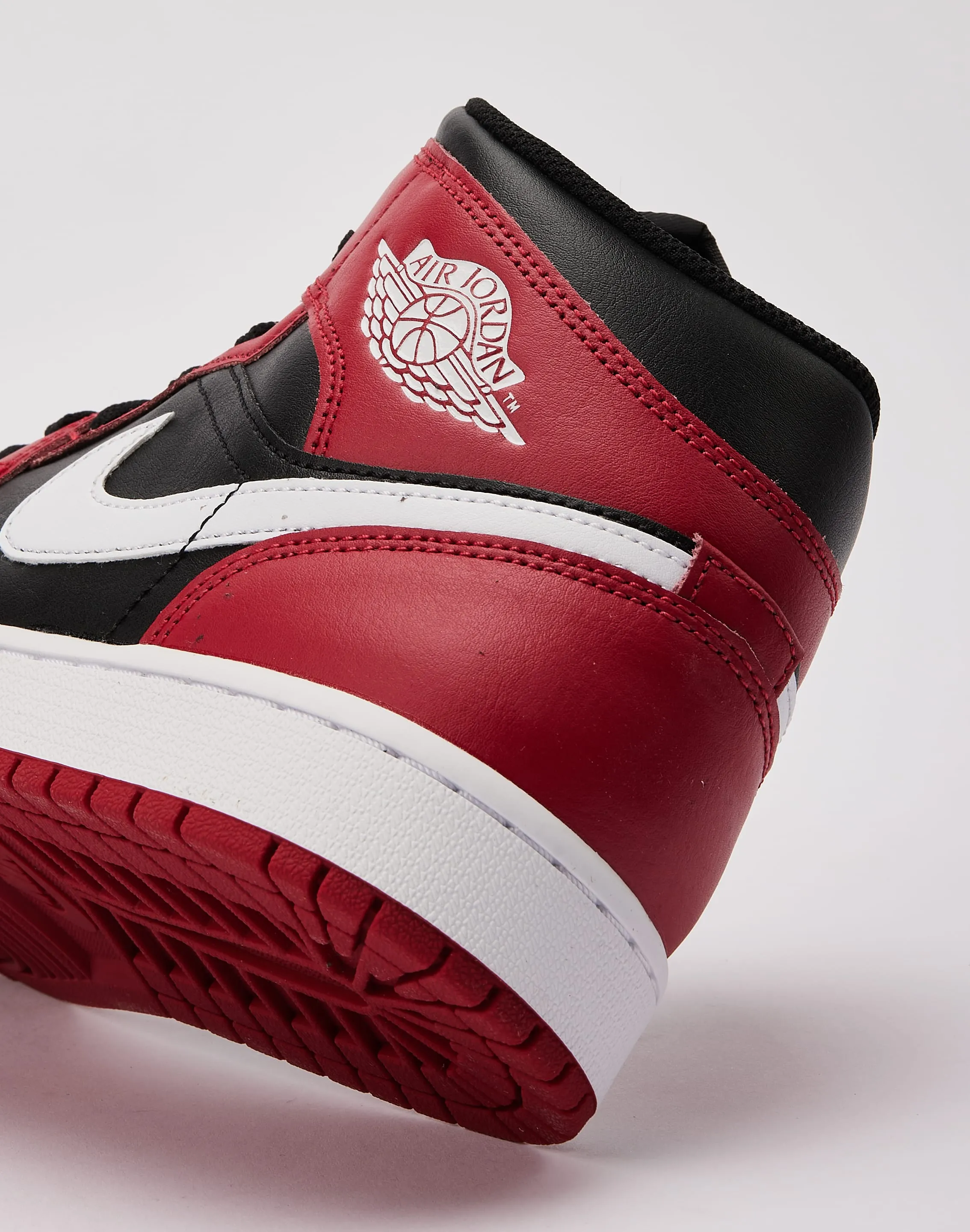 Jordan Air Jordan 1 Mid Heel Safe Ventilation holes