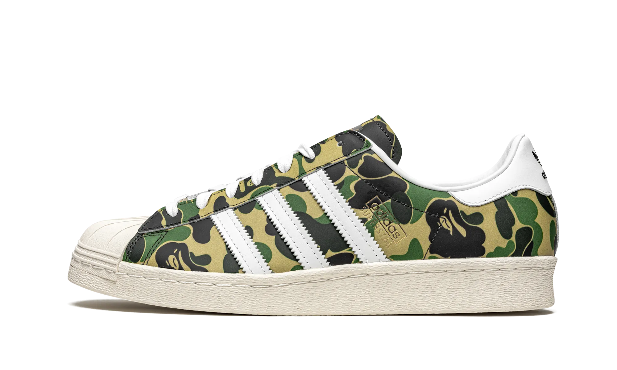 Superstar "BAPE - Green Camo" Chic Walk Practical Style