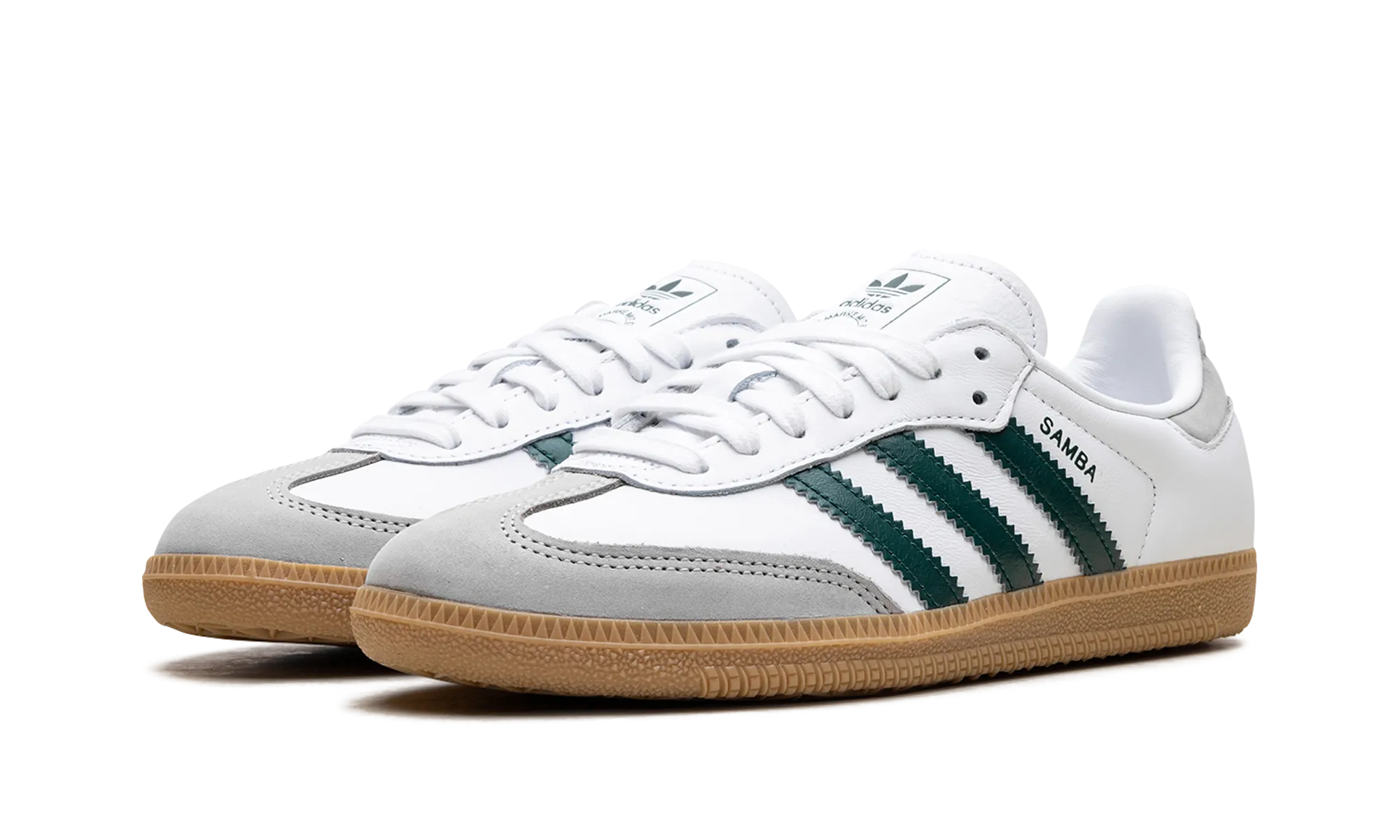 Samba OG WMNS "White Collegiate Green Gum" Walk Ready