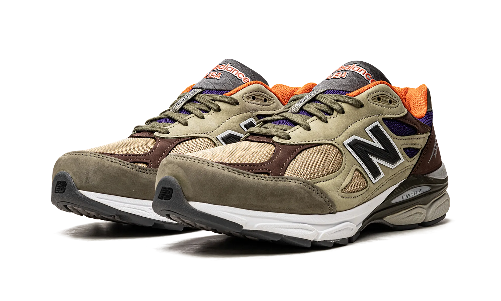 990v3 Made In USA "Teddy Santis - Khaki" Zip Closure Breathable Inside