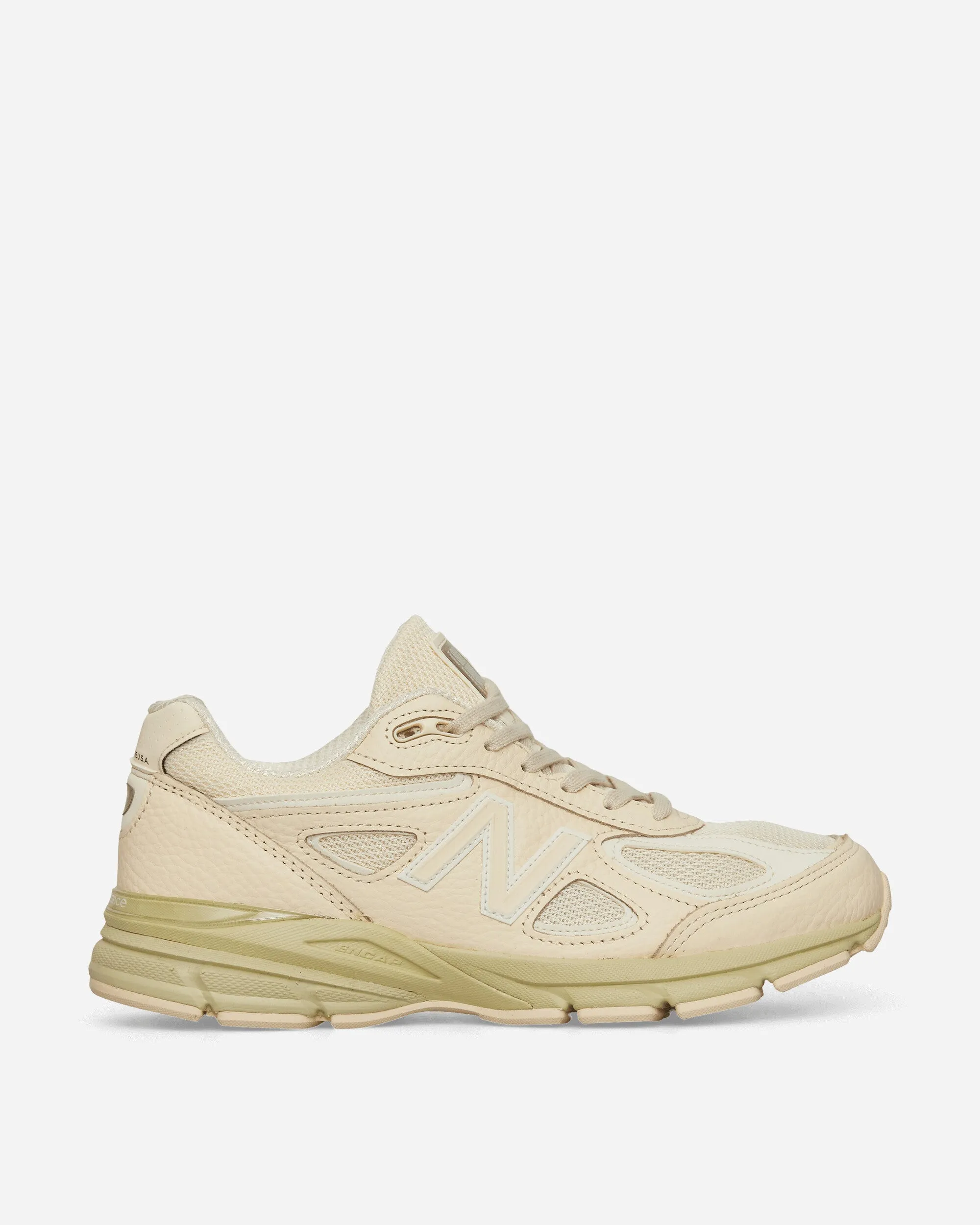 990v4 Sneakers Macadamia Nut / Morel Clean Step