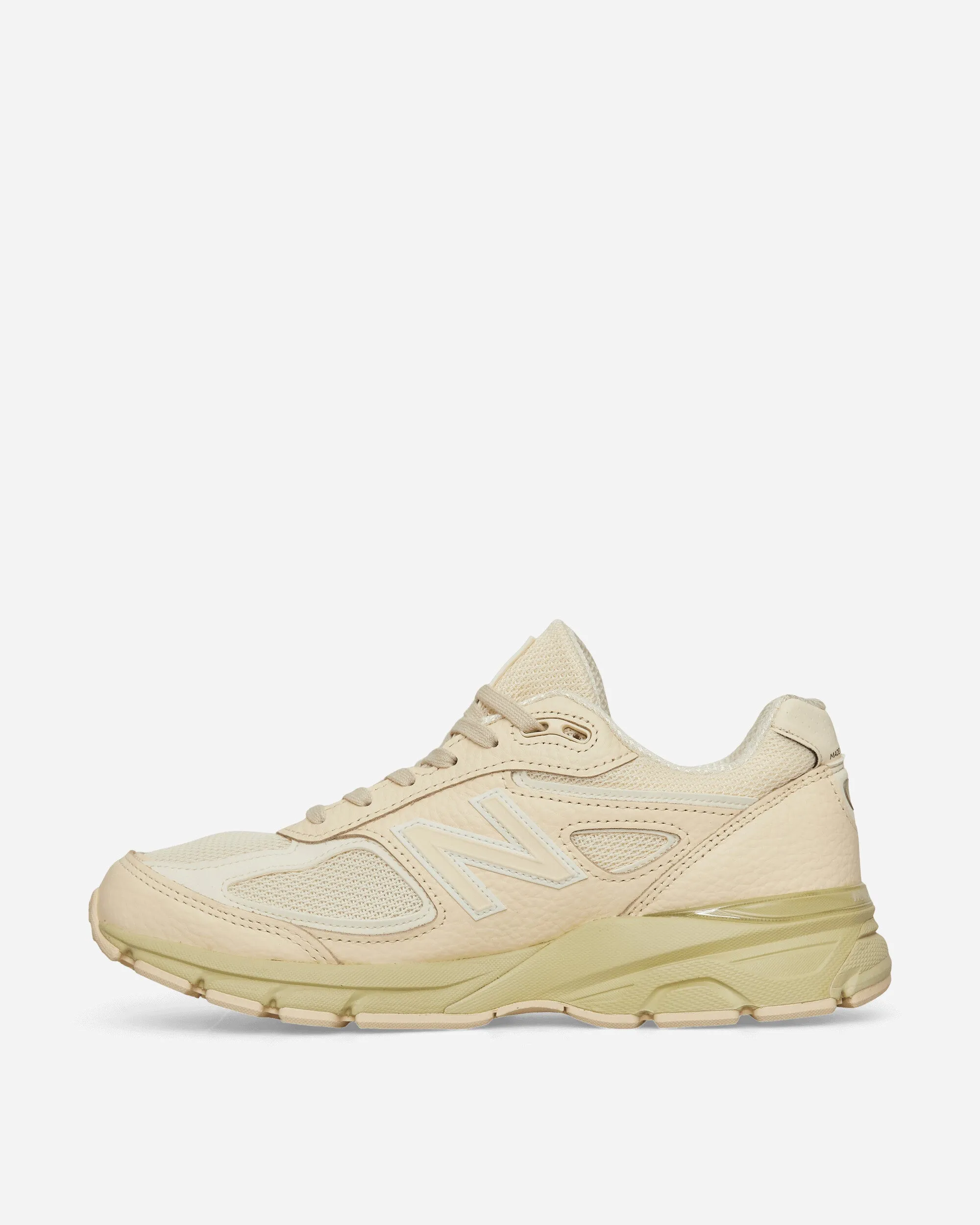 Lift Up Fur Trim 990v4 Sneakers Macadamia Nut / Morel