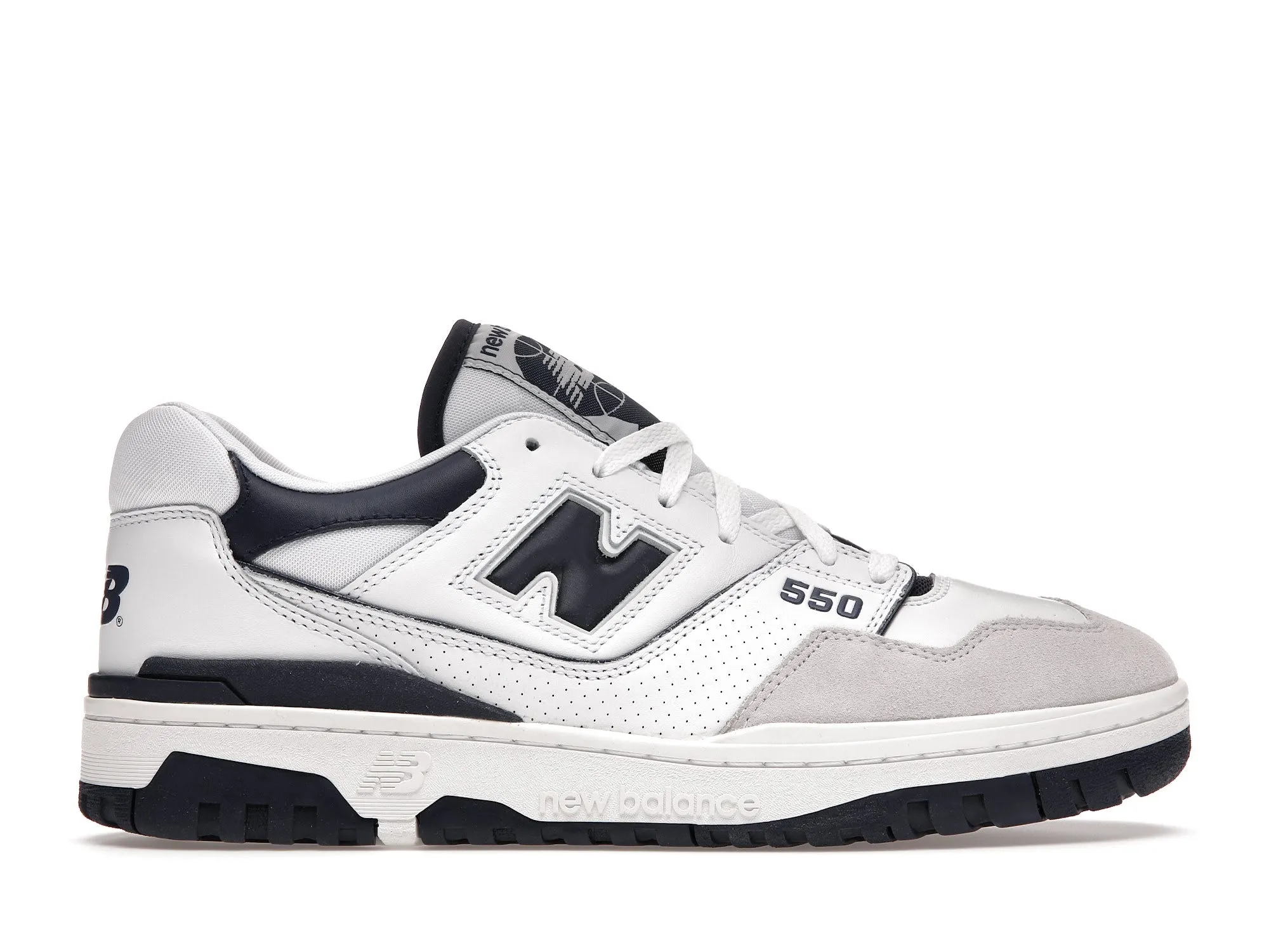 New Balance 550 Navy Blue Flexible Design Water Edge
